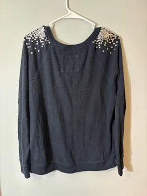 Y2K Abercrombie & Fitch glitter sweater thumbnail 4