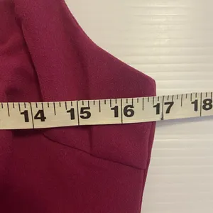 Lulus Perfect Duo Coral Red and Purple Color Block Bodycon Mini Dress Size Large thumbnail 14