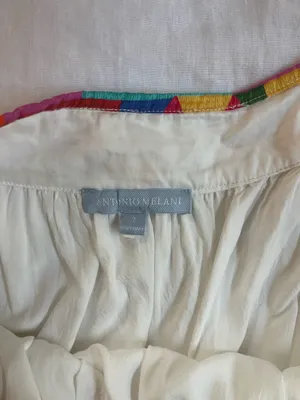 Antonio Melani Tia Coordinating Cotton Blouse and Skirt thumbnail 5