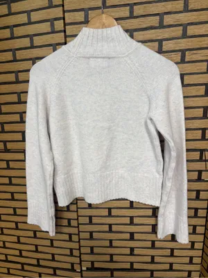 Truth tan/gray mock neck sweater size XS Tan thumbnail 2