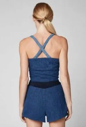 BLANK NYC Denim Romper thumbnail 2