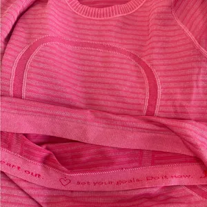 Lululemon Swiftly Tech Long Sleeve Top Rugby Stripe Tonal Heathered Boom Juice 4 thumbnail 13