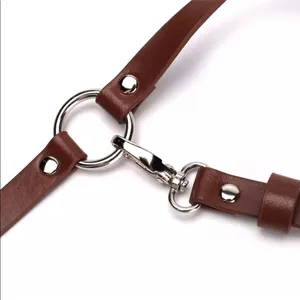 Brown Steampunk O Ring Harness Festival New thumbnail 4