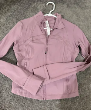 Lululemon Cropped Define Jacket Pink thumbnail 1