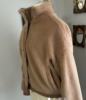 Woman’s Brown Teddy jacket  thumbnail 2