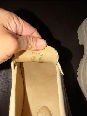 Platform Penny Loafers in Cream Size 8.5 thumbnail 8
