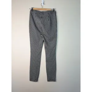 Maeve‎ by Anthropologie Gingham Check Pants Women's Size 2 Black White thumbnail 3