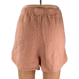 Aritzia Wilfred Free Women's Pink High Rise Lounge Summer Beach Leg Sail Short L thumbnail 4
