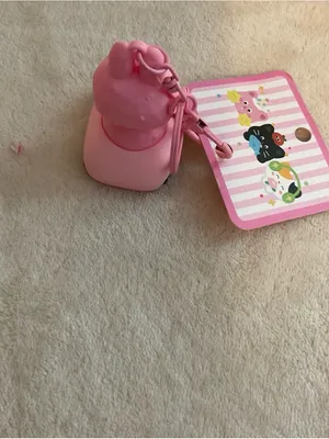 Cute Pink Character Key & Card Holder - Pink thumbnail 3