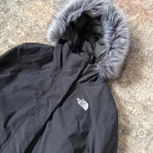 $400 The North Face Womens Arctic Parka Black 550 Down Jacket XL NF0A4R2V thumbnail 3