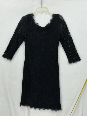 Babaton Black Lace Sleeve Sheath Dress 1164 thumbnail 3
