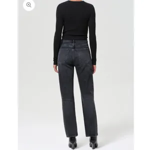 AGOLDE High Rise 90s Pinch Jeans - Black- Size 23 thumbnail 4