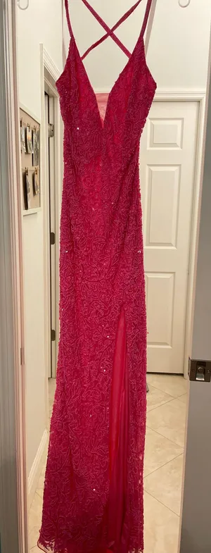Primavera Couture Beaded Prom Dress thumbnail 1