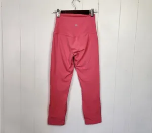 Lululemon Guava Pink Align Leggings sz 8 thumbnail 6
