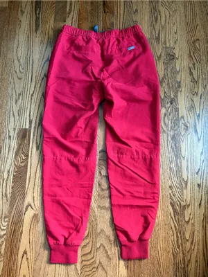 FIGS Tansen Jogger Scrub Pants Red Size S Technical Collection Medical thumbnail 4