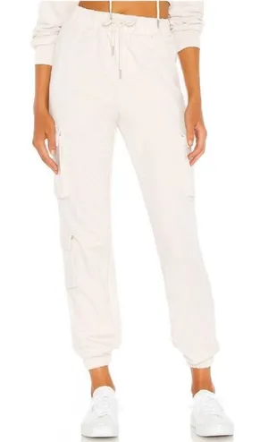 superdown Bethany‎ Cargo Sweatpant in Beige S thumbnail 1