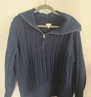 Aerie Navy Sweater thumbnail 1