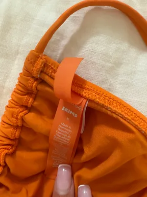 Skims Orange Bikini thumbnail 4