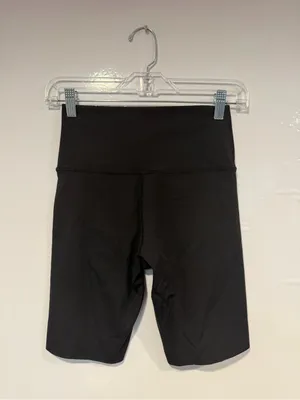 Black High-Waist Aerie Goals 9 inch‎ Bike Shorts thumbnail 3