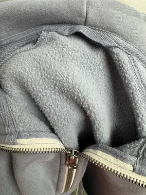Vuori Restore Half 1/2 Zip Hoodie Fleece Sweatshirt Long Sleeve Gray Blue Medium thumbnail 10