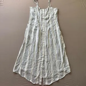 Club Z Collection Crepe Metallic Stripe Sundress thumbnail 2