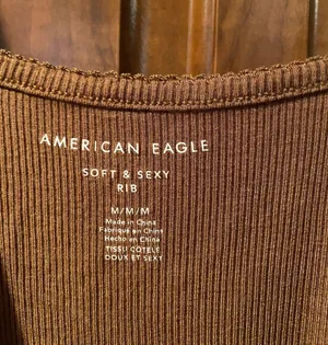 American Eagle Brown Tank Top thumbnail 3