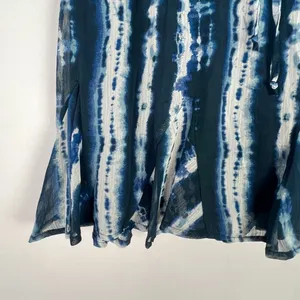 NWT Francesca's Trixxi Eva Tie-Dye Godet Skirt Mini Blue Size XL NEW L2414 thumbnail 5