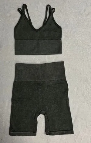 dark green active set Size XXS thumbnail 1
