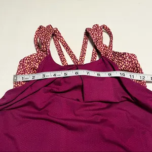 Lululemon‎ Athletica Nouveau Limits Tank Top Womens Size 4 Regal Plum Athletic thumbnail 4