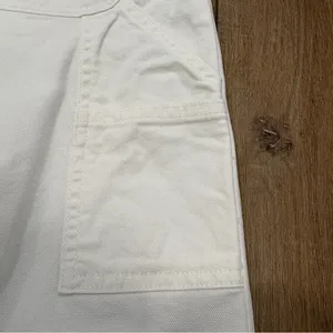 🌟Carhartt🌟 Wip Wide Leg Cotton Stretch Carpenter Pant White Sz 26 thumbnail 10