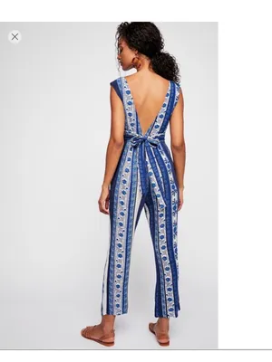 Free People All Shook Up Jumpsuit – Size 4 thumbnail 6