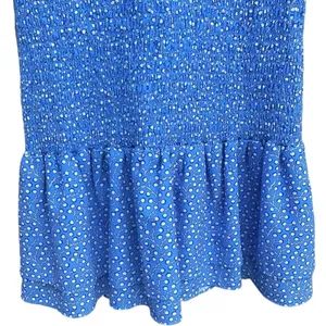 Like New French Connection Elao Verona Smocked Dress Size Small thumbnail 10