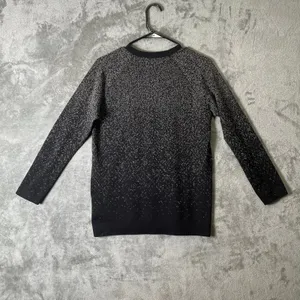 Lululemon Rest Less Pullover Black‎ Speckled Athletic Running Top Black Size 6 thumbnail 2