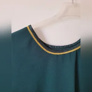 Vintage F.A.D. Emerald Green 2 Piece Skirt Set Retro Grandma Pleat Plus Size 2X thumbnail 8