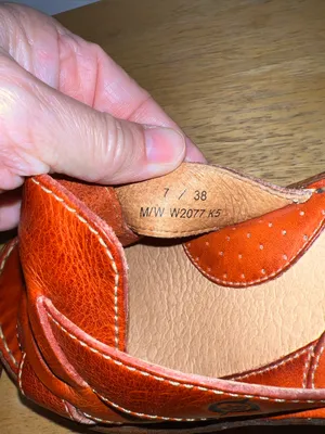 Born Women's Cognac Brown Woven Leather Slide Platform Wedge Sandals Size 7 thumbnail 6