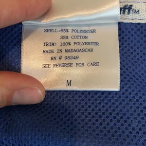 Medical Uniform Scrub Size Medium Stuff Tech Top Blue Short Sleeve Unisex thumbnail 11