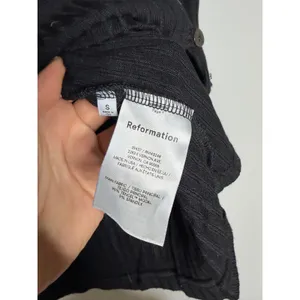 Reformation Gellar Knit Crop Top Black Sz S thumbnail 4