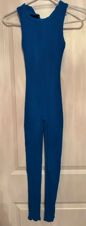 Baddieville Blue Jumpsuit thumbnail 1