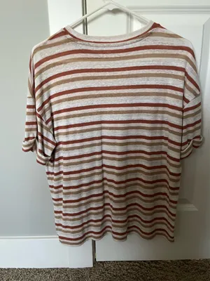aerie breezy linen t-shirt thumbnail 4
