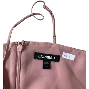 Express Champagne Adjustable Strap Satin Top Size L | 43-11 thumbnail 3
