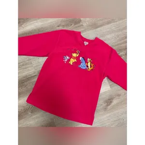 Vintage Disney Pooh Eeyore Fleece Sweatshirt E1* thumbnail 2