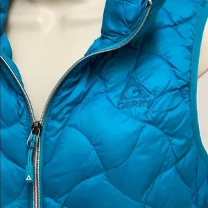 Gerry Women’s Cathy Down Vest Size Small‎ C47 Green thumbnail 3