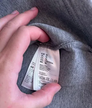 X H&M Wang Grey Crewneck thumbnail 6
