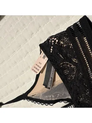 Victoria’s Secret Very Sexy Black Front Close Plunge Bralette XS Extra Small NWT thumbnail 4