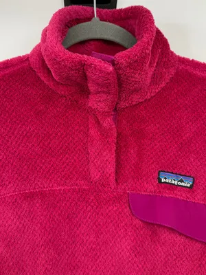 Patagonia Re-Tool Snap-T Fleece Rubellite Pink Women’s M thumbnail 4
