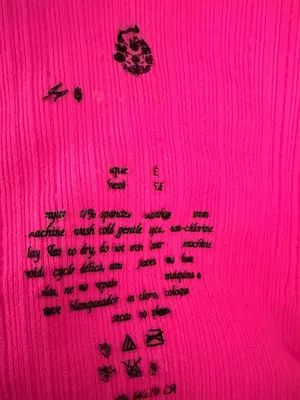 Free People Women's Hot Pink Biker shorts thumbnail 3
