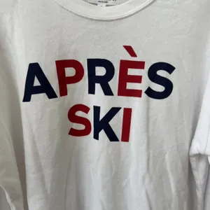 Grayson Threads Womens White Apres Ski Graphic Sweatshirt Size Small Pullover thumbnail 6