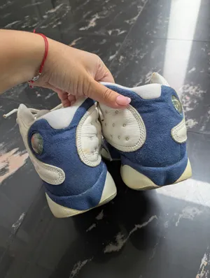Nike Air Jordan 13 Retro French Blue Basketball Sneakers thumbnail 6