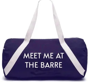 Nordstrom Private Party ‘Meet Me At The Barre’ Denim Gym Bag thumbnail 1