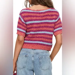 Princess Polly Colorful Short Sleeve Compassion‎ Knit Cardigan Size XS/S thumbnail 5